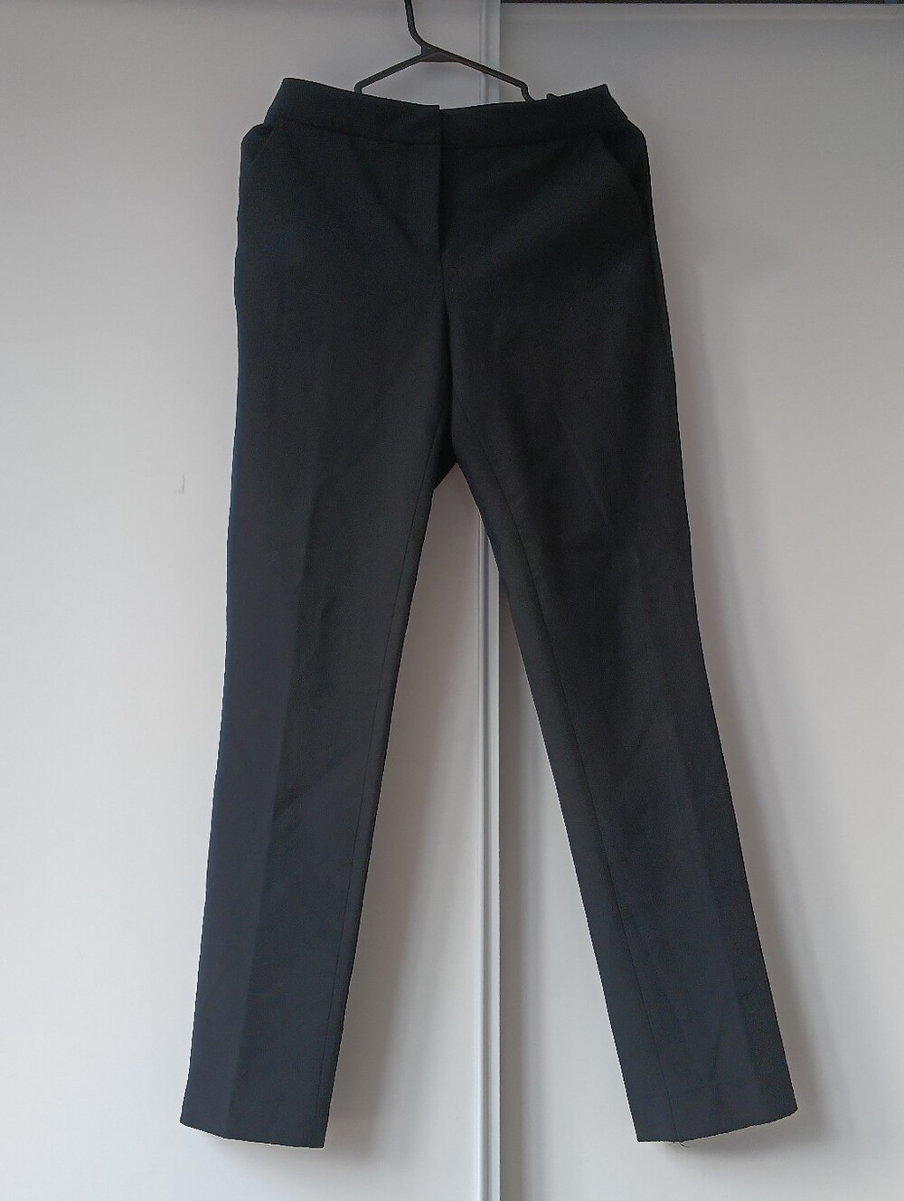 Reiss Black Tailored Dress Trousers